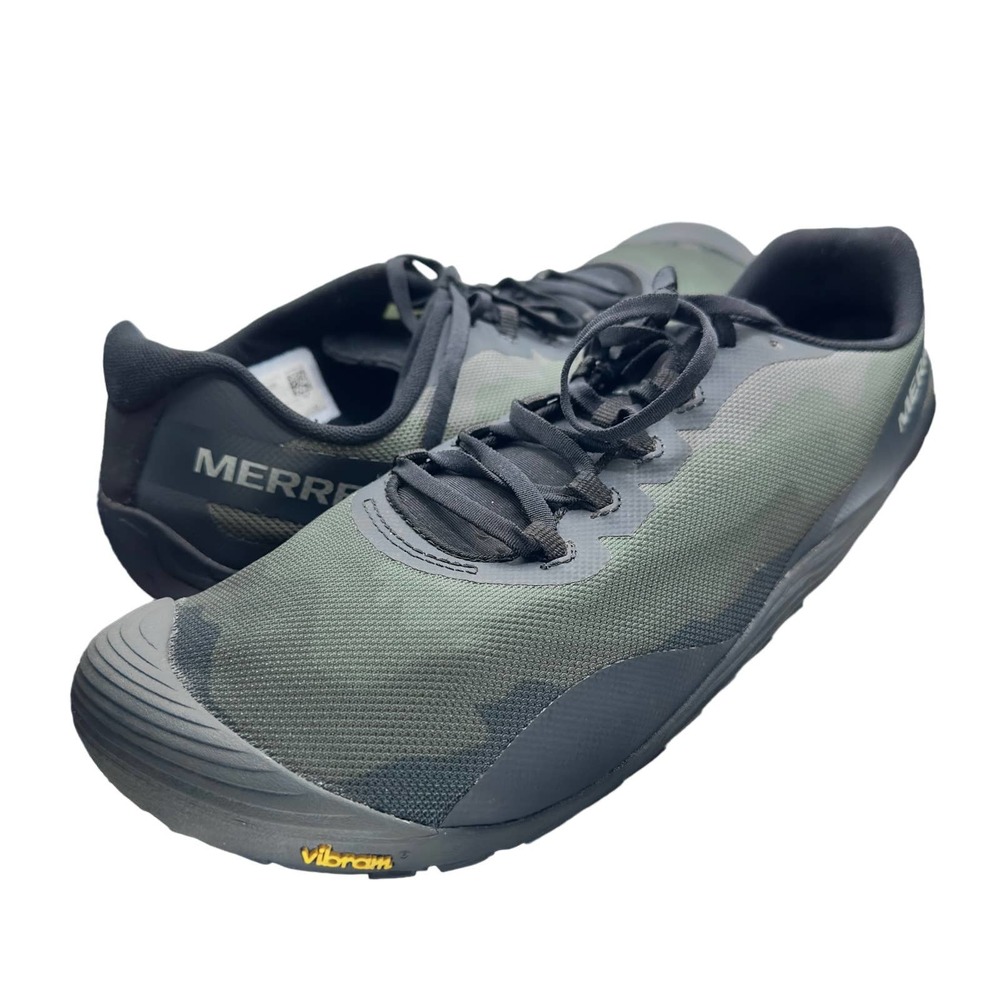 Merrell | Men | Green Vapor Glove 4 Vibram Barefoot Zero Drop Sneakers | Size 15